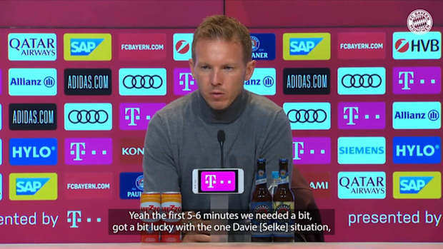 Nagelsmann: 'I think we played our best game of the season'